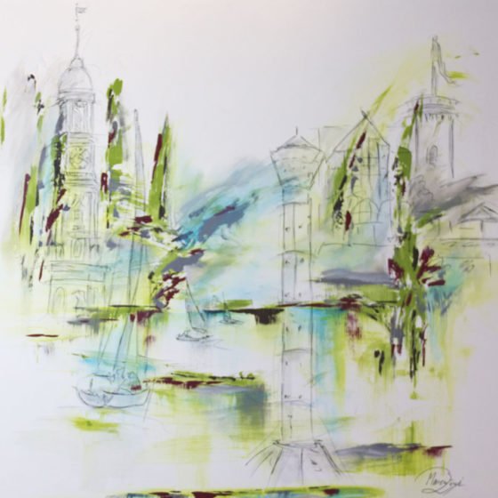 Hamburg Süllberg 120 x 140 cm