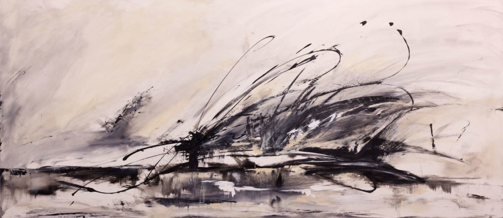 Abstract Waterrace 180 x 80